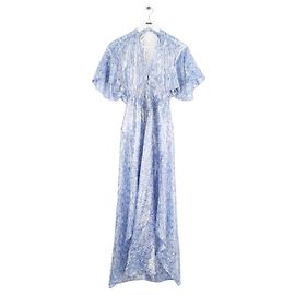Maje Blaues Kleid Blau