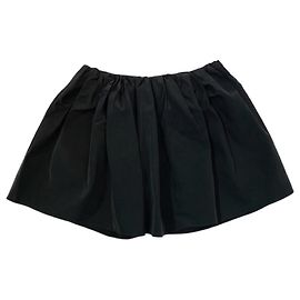 Schwarzer geraffter Skort von JW Anderson Schwarz