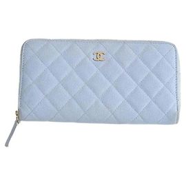 Chanel Cartera azul Azul