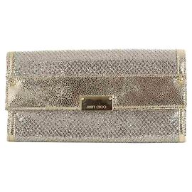 Jimmy Choo Clutch dorada Dorado