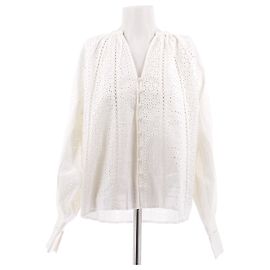 Blusa SéZane bianca in cotone Bianco