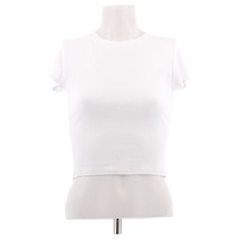 Camiseta blanca de algodón SéZane XS Blanco