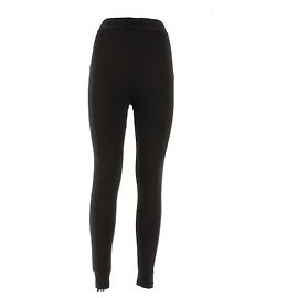 Balenciaga Leggings neri e logo nero Nero