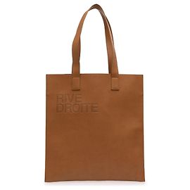 Sac Rive Droite en cuir vegan marron Saint Laurent Marron Camel