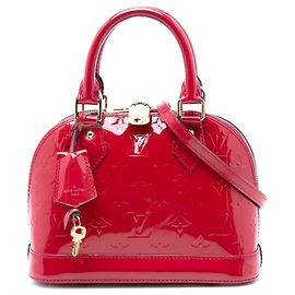 Louis Vuitton Alma BB en Vernis Monogram Rose Rose Autre
