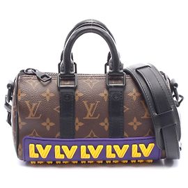 Borsa Tote Keepall XS Louis Vuitton Marrone