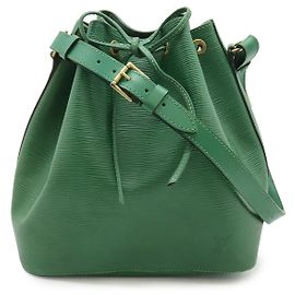 Bolsa de Ombro Petit Noé Epi Louis Vuitton Verde