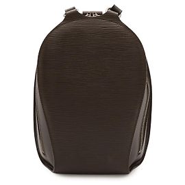 Louis Vuitton Epi Leather Mabillon Backpack Brown