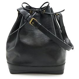 Borsa a Spalla Noé Epi Louis Vuitton Nera Nero