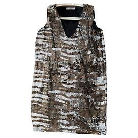 Robe courte à paillettes multicolores Zapa Multicolore