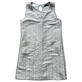 Robe d'été Tara Jarmon Blanc Bleu Beige