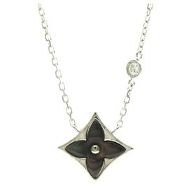 Collar Star Blossom Louis Vuitton Plata