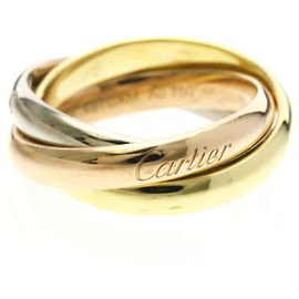 Anello Trinity Cartier con 5 diamanti D'oro
