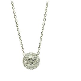 Autre Marque Diamant-Halskette Star Jewelry Silber