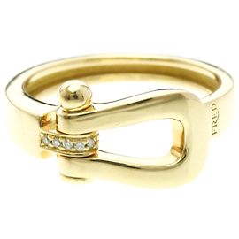 Bague en diamant Fred Force 10 Doré