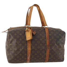 LOUIS VUITTON Borsa Boston Sac Souple 45 Monogram M41624 LV Auth BA10865 Monogramma