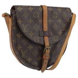 LOUIS VUITTON Bolsa de Ombro Monogram Chantilly MM M51233 LV Auth 174027 Monograma