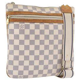 LOUIS VUITTON Pochette Bosphore Damier Azur Bolso de Hombro N51112 LV Auth 174477 Otro