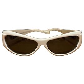 White sunglasses Jeremy Scott White