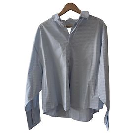 Ami Paris Baumwollhemd Blau XL Blau