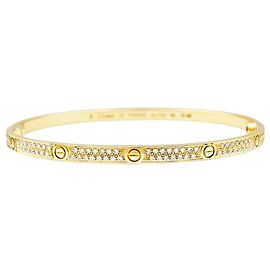 Pulsera CARTIER, "Love", oro amarillo, diamantes. Otro