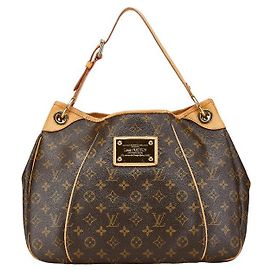 Borsa a Spalla Galliera PM Monogram Louis Vuitton Marrone Bronzo