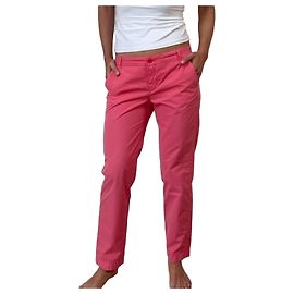 Calças Hartford de algodão coral Coral