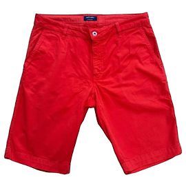 Saint James Herrenshorts aus Baumwolle rot Rot