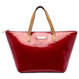 Louis Vuitton Rosso Monogram Vernis Bellevue PM Rosso