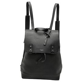 Saint Laurent Black Grained Calfskin Sac De Jour Backpack Black