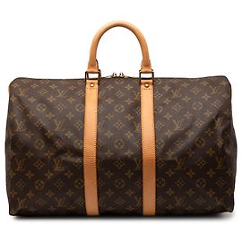 Louis Vuitton Keepall 45 Monograma Marrom Marrom