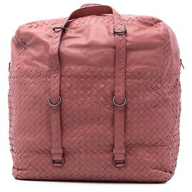 Bolsa Bottega Veneta em nappa rosa Intrecciato Rosa