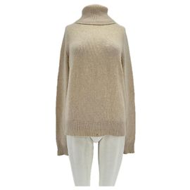 Allude Pullover aus ecru Kaschmir Beige