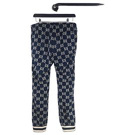 Gucci Pantaloni da jogging GG Training Nero