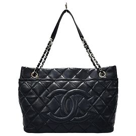 Chanel Timeless CC Chain Shoulder Bag Black