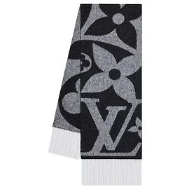 Louis Vuitton Schal Schneekaleidoskop Braun