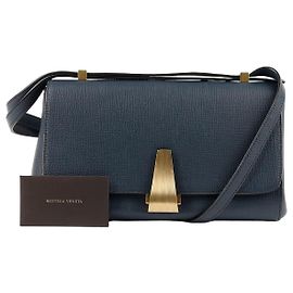 Bottega Veneta Bolsa de Ombro e Transversal Angle Small Azul