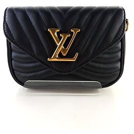 Louis Vuitton Borsa a spalla multi tasche New Wave Nero