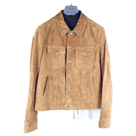 Tom Ford Suede Jacket Orange