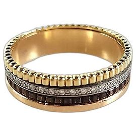 Boucheron Anello Piccolo Quattro Classico con Diamante Multicolore