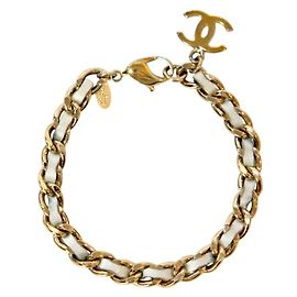Chanel Chain CC Gold Bracelet Golden