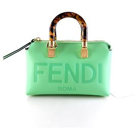 Fendi Borsa a tracolla Boston By The Way Verde