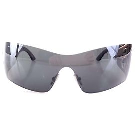 Balenciaga Gafas de sol Boshi Mask Castaño