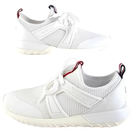 Moncler Mesh-Sneaker Silber
