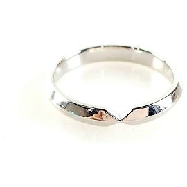 Tiffany & Co E Co Anello Stretto in Platino Nesting Argento