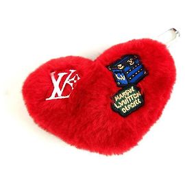 Louis Vuitton Porte-clés Cœur Chanceux Rouge