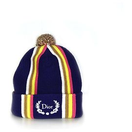 Dior Gorro com logo Preto