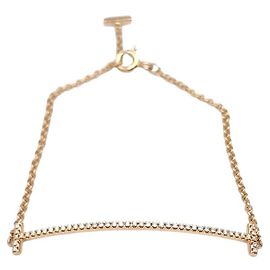 Tiffany & Co Tiffany Diamond Smile Bracelet Pink