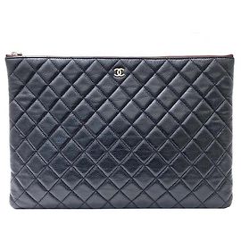 Chanel Clutch Caviar Large Multicor