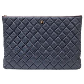 Chanel Pochette Caviar Large Multicolore